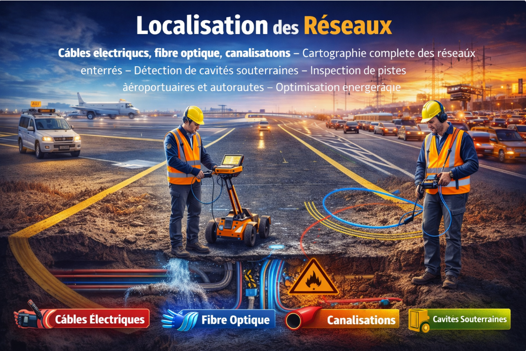 Localisation des réseaux